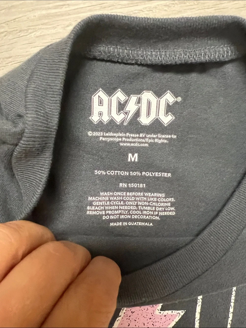 T-Shirt - Graphic Band Oversized Tee lot see sizes Nirvana, AC/DC, Sublime
